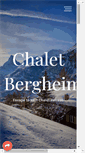 Mobile Screenshot of chaletbergheim.com